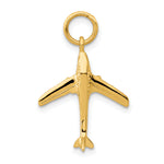14k 3-D Jet Charm