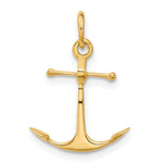 14K 3-D Anchor Charm