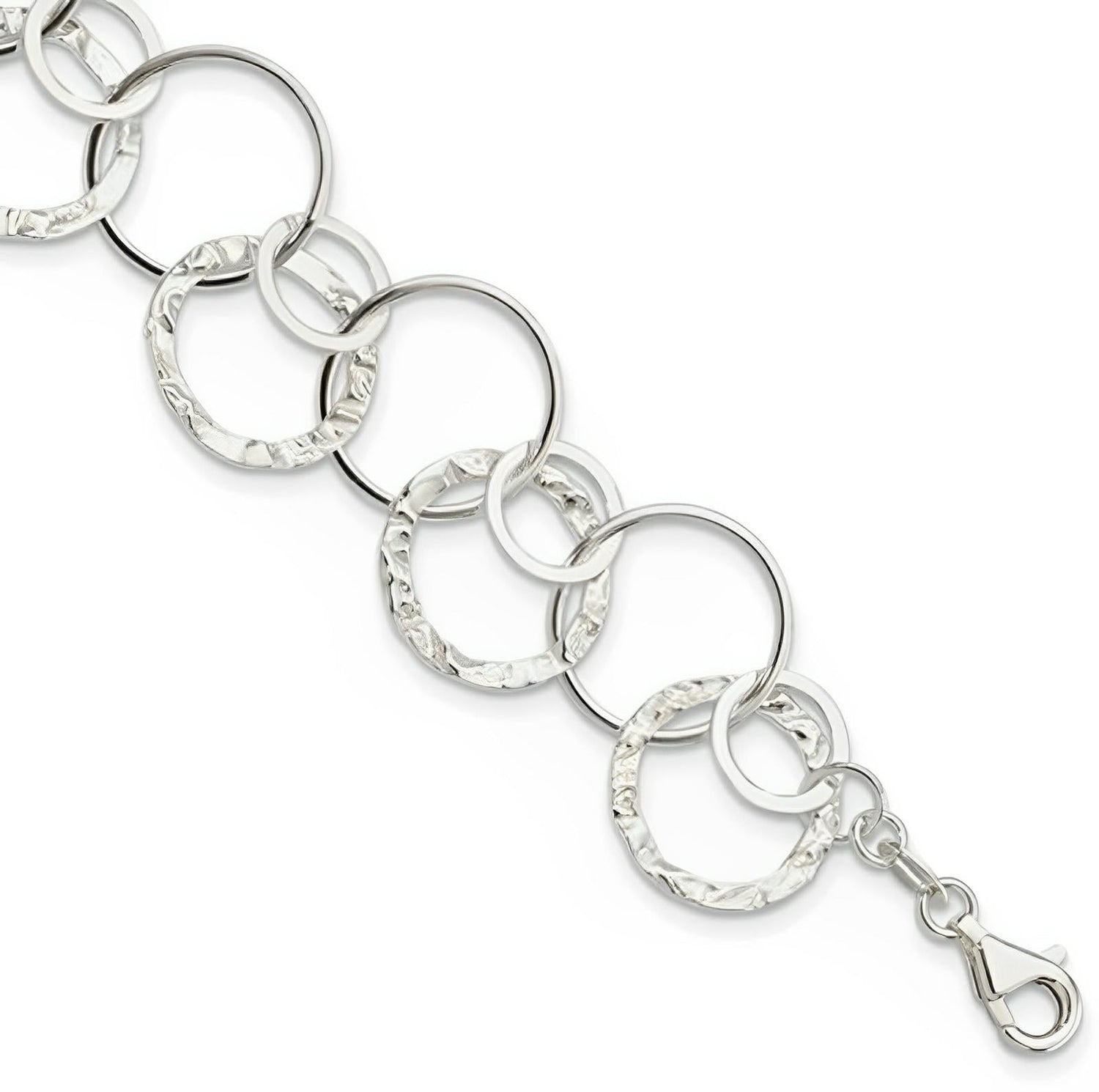 fancy silver bracelet