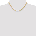 Gold (10K & 14K) Semi-Solid Anchor Chain - 14k Yellow Gold / 16 in / 4 mm