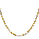 Gold (10K & 14K) Semi-Solid Anchor Chain - 14k Yellow Gold / 16 in / 3.2 mm