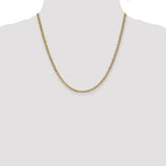 Gold (10K & 14K) Semi-Solid Anchor Chain - 14k Yellow Gold / 20 in / 3.2 mm