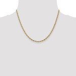 Gold (10K & 14K) Semi-Solid Rope Chain - 14k Yellow Gold / 18 in / 2.8 mm