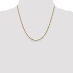 Gold (14K) Semi-Solid Round Box Chain - 14k Yellow Gold / 20 in / 1.75 mm