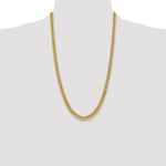 Gold (10K & 14K) Semi-Solid Miami Cuban Chain - 14k Yellow Gold / 26 in / 6 mm