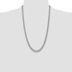 Gold (10K & 14K) Semi-Solid Miami Cuban Chain - 14k White Gold / 26 in / 6 mm