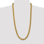 Gold (10K & 14K) Semi-Solid Miami Cuban Chain - 14k Yellow Gold / 30 in / 9.3 mm