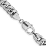Gold (10K & 14K) Semi-Solid Miami Cuban Chain - 14k White Gold / 20 in / 9.3 mm