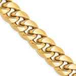Gold (10K & 14K) Semi-Solid Miami Cuban Chain - 14k Yellow Gold / 24 in / 13.2 mm