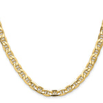 Gold (10K & 14K) Semi-Solid Anchor Chain - 14k Yellow Gold / 18 in / 6.25 mm