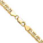 Gold (10K & 14K) Semi-Solid Anchor Chain - 14k Yellow Gold / 18 in / 6.25 mm