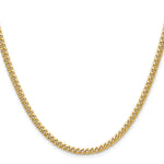 Gold (10K & 14K) Semi-Solid Miami Cuban Chain - 14k Yellow Gold / 18 in / 3.5 mm