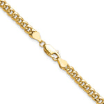 Gold (10K & 14K) Semi-Solid Miami Cuban Chain - 14k Yellow Gold / 18 in / 4.5 mm