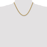 Gold (10K & 14K) Semi-Solid Miami Cuban Chain - 14k Yellow Gold / 18 in / 4.5 mm