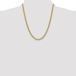Gold (10K & 14K) Semi-Solid Miami Cuban Chain - 14k Yellow Gold / 22 in / 4.5 mm