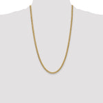 Gold (10K & 14K) Semi-Solid Miami Cuban Chain - 14k Yellow Gold / 26 in / 4.5 mm
