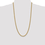 Gold (10K & 14K) Semi-Solid Miami Cuban Chain - 14k Yellow Gold / 28 in / 4.5 mm
