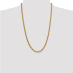 Gold (10K & 14K) Semi-Solid Miami Cuban Chain - 14k Yellow Gold / 26 in / 5.25 mm