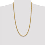 Gold (10K & 14K) Semi-Solid Miami Cuban Chain - 14k Yellow Gold / 28 in / 5.25 mm