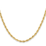 Gold (10K & 14K) Semi-Solid Rope Chain - 14k Yellow Gold / 16 in / 3.5 mm