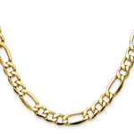 Gold (10K & 14K) Semi-Solid Figaro Chain - 14k Yellow Gold / 20 in / 9.46 mm