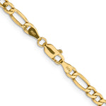 Gold (10K & 14K) Semi-Solid Figaro Chain - 14k Yellow Gold / 16 in / 4.2 mm