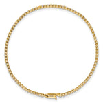 Lab Grown Diamond Tennis Bracelet - 14k Yellow Gold / 1-1/3 ctw. / Si Inch
