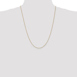 Gold (10K & 14K) Box Chain - 14k Yellow Gold / 24 in / 0.9 mm, Spring Ring