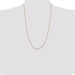 Gold (10K & 14K) Box Chain - 14k Yellow Gold / 26 in / 0.9 mm, Spring Ring