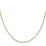 Gold (10K & 14K) Box Chain - 14k Yellow Gold / 14 in / 0.95 mm