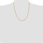 Gold (10K & 14K) Box Chain - 14k Yellow Gold / 22 in / 0.95 mm