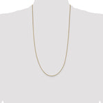 Gold (10K & 14K) Box Chain - 14k Yellow Gold / 28 in / 0.95 mm