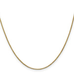 Gold (10K & 14K) Box Chain - 14k Yellow Gold / 14 in / 1 mm