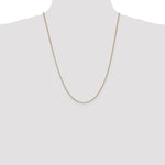 Gold (10K & 14K) Box Chain - 14k Yellow Gold / 24 in / 1 mm