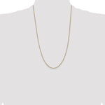 Gold (10K & 14K) Box Chain - 14k Yellow Gold / 26 in / 1 mm