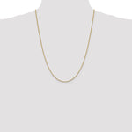 Gold (10K & 14K) Box Chain - 14k Yellow Gold / 24 in / 1.05 mm