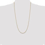 Gold (10K & 14K) Box Chain - 14k Yellow Gold / 28 in / 1.05 mm