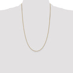 Gold (10K & 14K) Box Chain - 14k Yellow Gold / 26 in / 1.1 mm