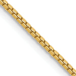 Gold (10K & 14K) Box Chain - 14k Yellow Gold / 16 in / 1.1 mm
