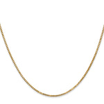 Gold (10K & 14K) Box Chain - 14k Yellow Gold / 16 in / 1.3 mm