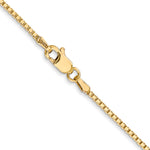 Gold (10K & 14K) Box Chain - 14k Yellow Gold / 16 in / 1.3 mm