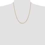 Gold (10K & 14K) Box Chain - 14k Yellow Gold / 22 in / 1.3 mm