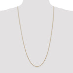 Gold (10K & 14K) Box Chain - 14k Yellow Gold / 30 in / 1.3 mm