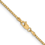 Gold (10K & 14K) Box Chain - 14k Yellow Gold / 16 in / 1.5 mm