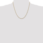 Gold (10K & 14K) Box Chain - 14k Yellow Gold / 20 in / 1.5 mm