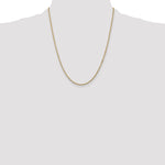Gold (10K & 14K) Box Chain - 14k Yellow Gold / 22 in / 1.5 mm
