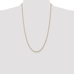 Gold (10K & 14K) Box Chain - 14k Yellow Gold / 26 in / 1.5 mm
