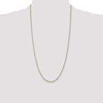 Gold (10K & 14K) Box Chain - 14k Yellow Gold / 28 in / 1.5 mm