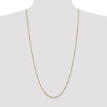 Gold (10K & 14K) Box Chain - 14k Yellow Gold / 30 in / 1.5 mm