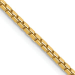 Gold (10K & 14K) Box Chain - 14k Yellow Gold / 16 in / 1.5 mm